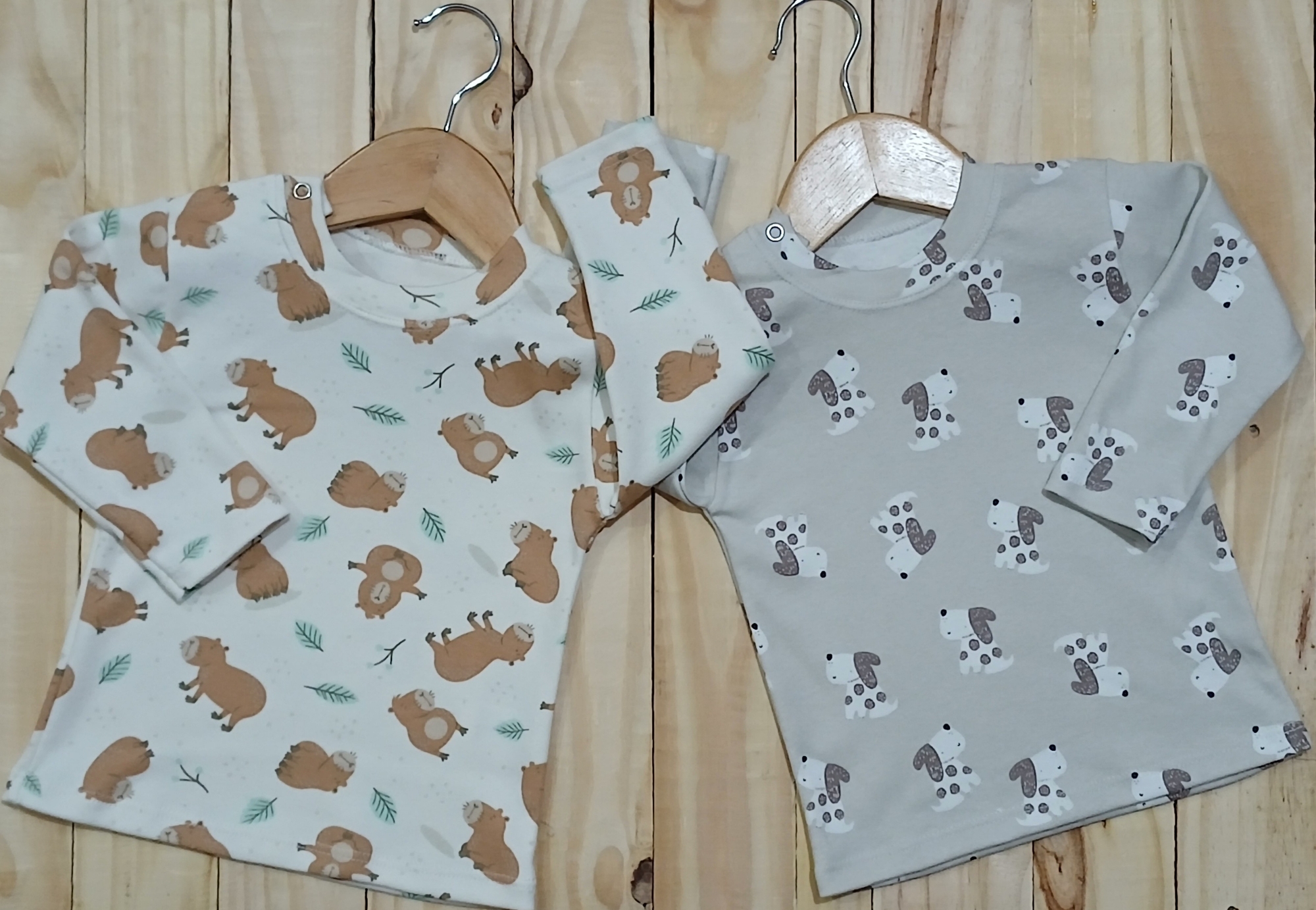 Camiseta de Bebé Interlok Estampado - Imagen 2