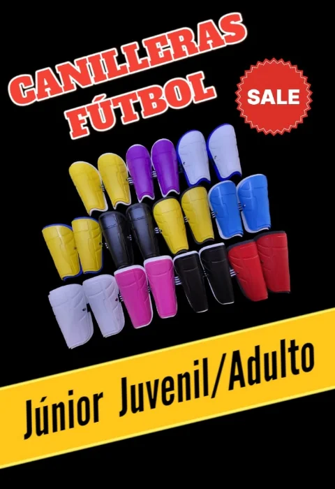 Canilleras Fútbol Adultos y Niños