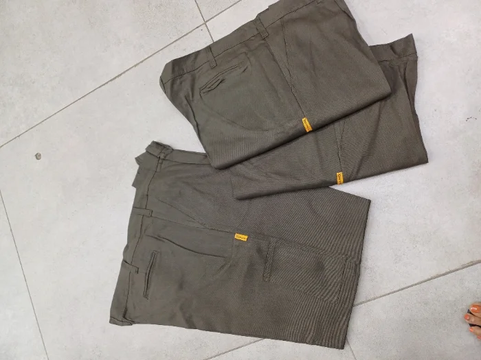 Pantalones Lisos de Trabajo Extragrandes