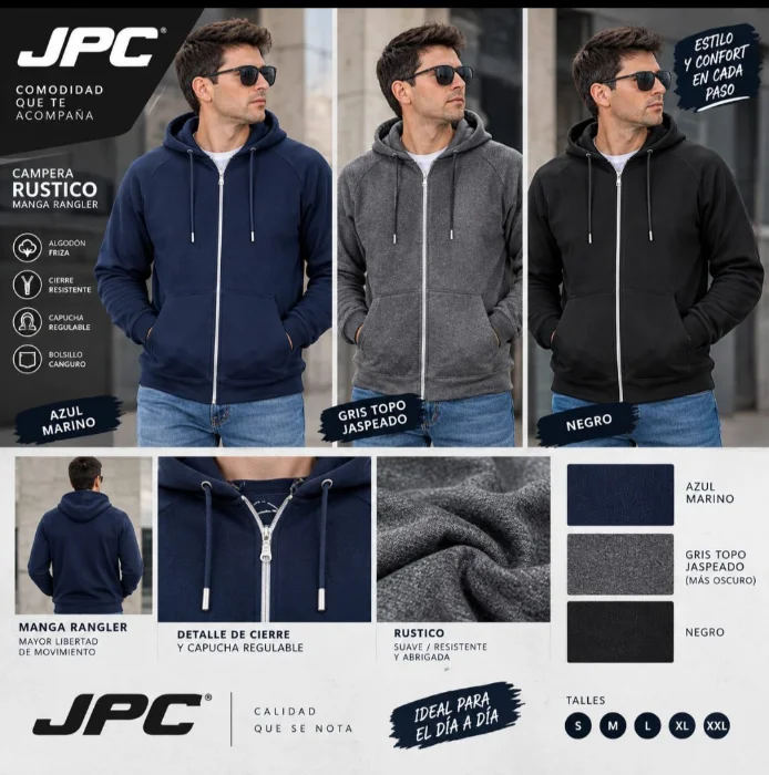 Campera Rústico Hombre