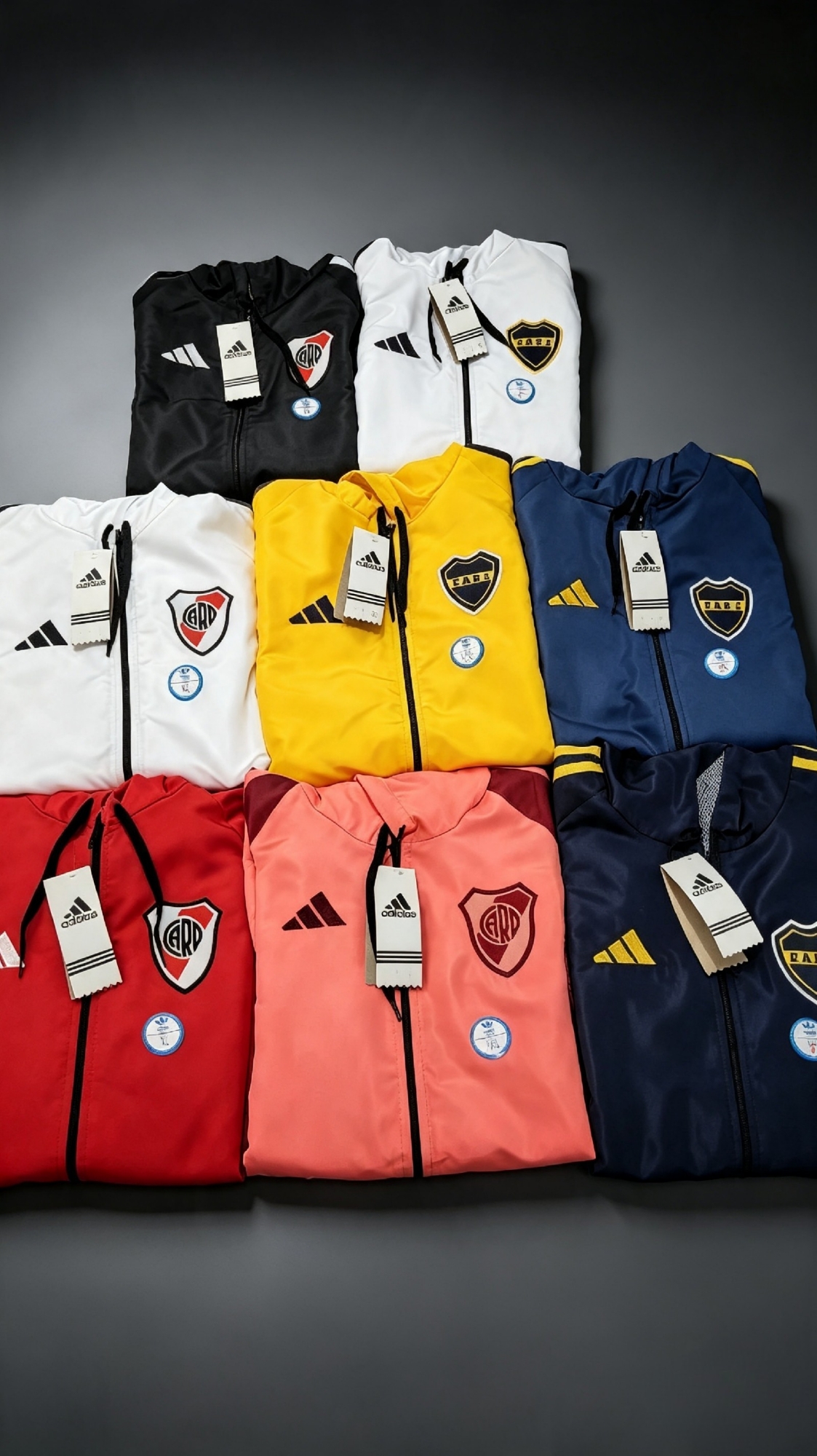 Camperas Deportivas Bordadas Afa River y Boca - Imagen 8