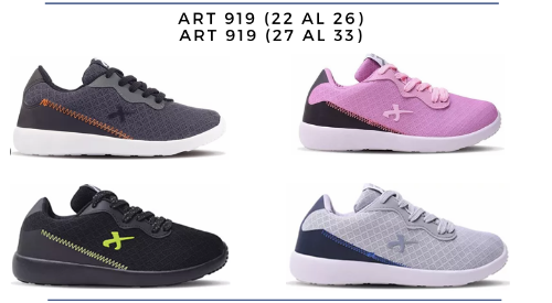 Zapatilla Deportiva Jaguar Original Niños Art.919 (20 al 33)