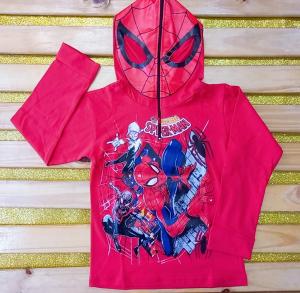 Kapucha Manga Larga de Hombre Araña