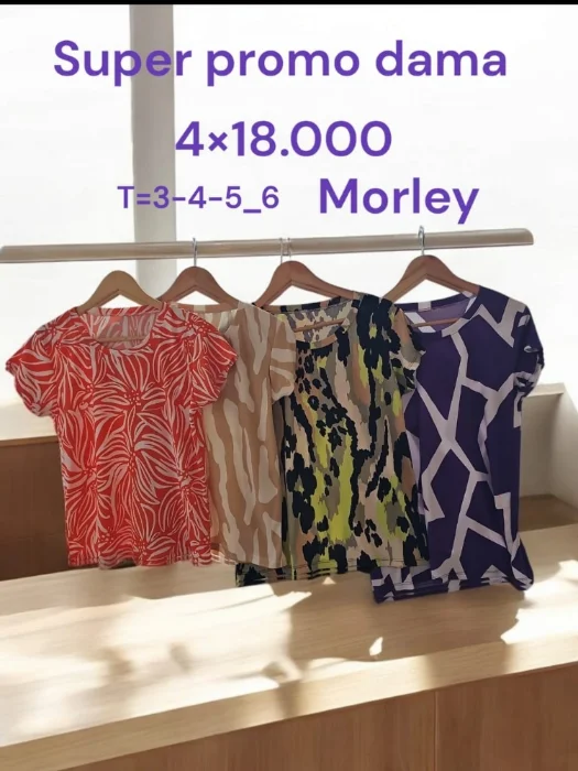 Promo Remeras Dama Morley