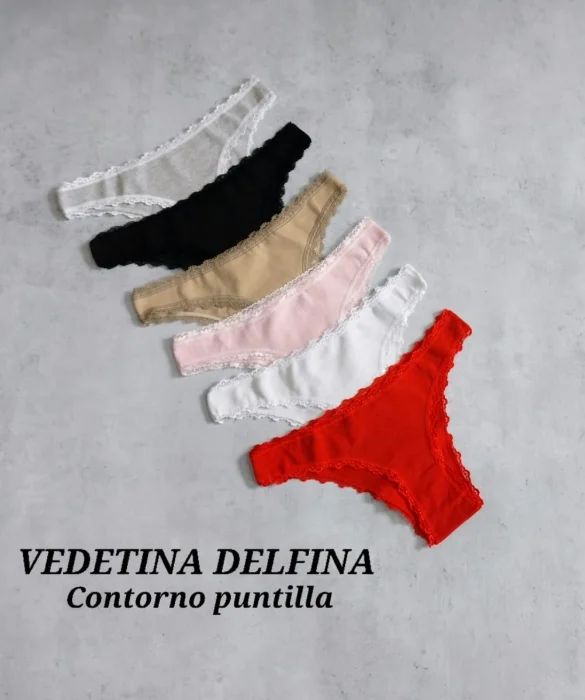 Vedetina Delfina Contorno Puntilla
