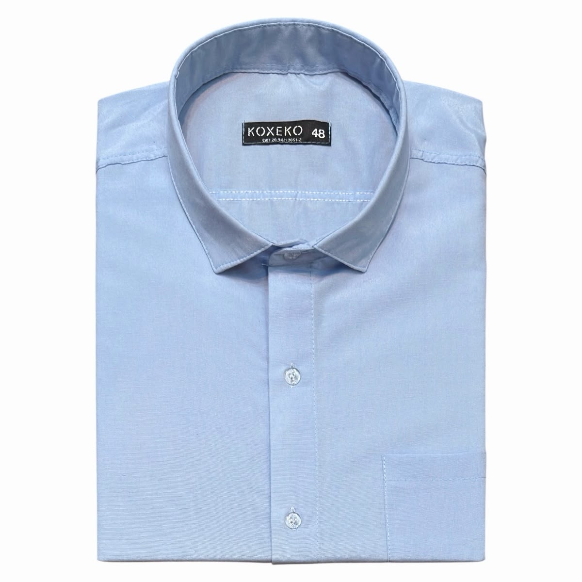 Camisa Liso Rígido Tallas Especiales - Imagen 2