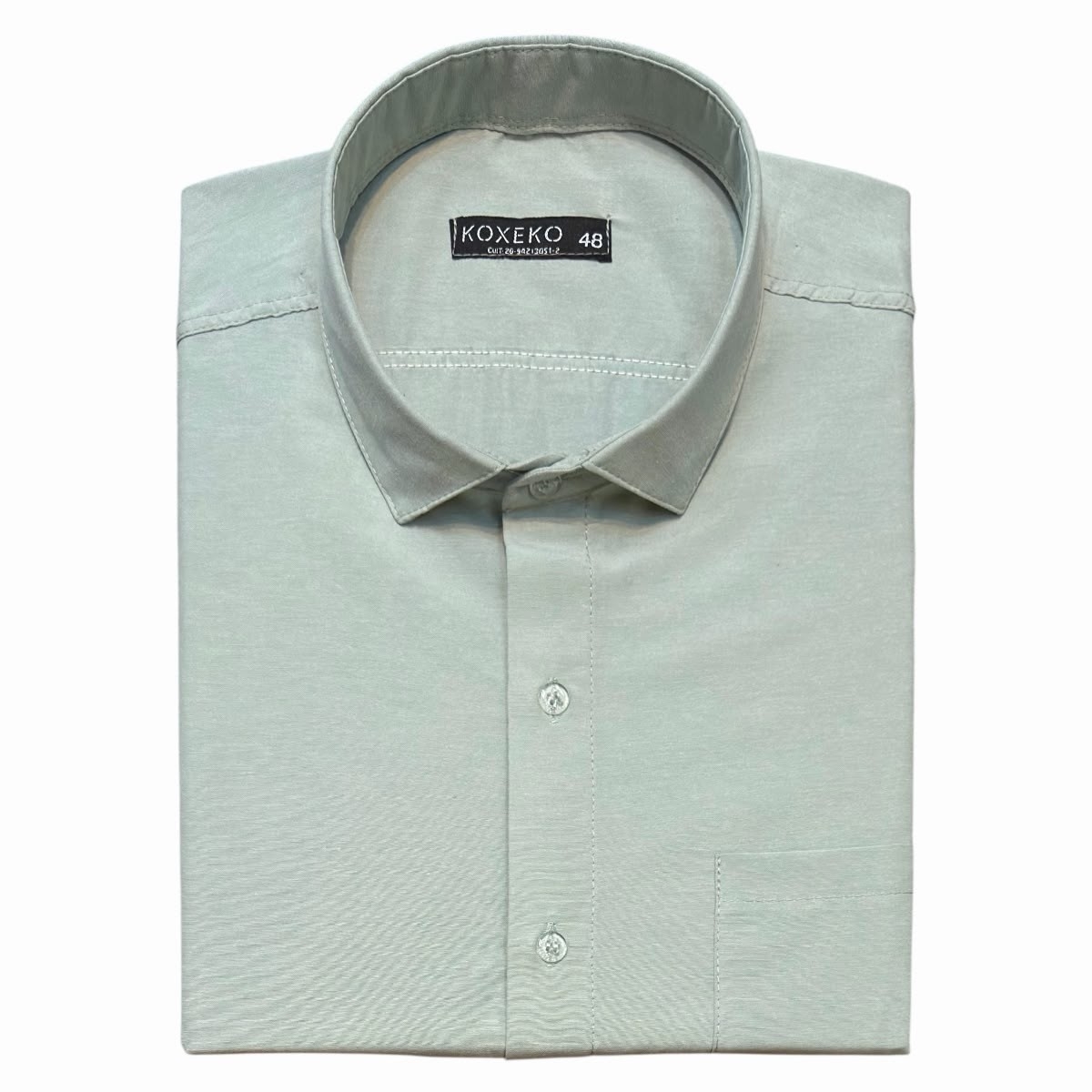 Camisa Liso Rígido Tallas Especiales - Imagen 3