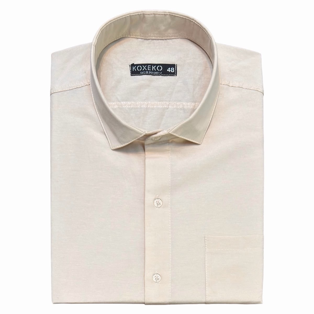 Camisa Liso Rígido Tallas Especiales - Imagen 5
