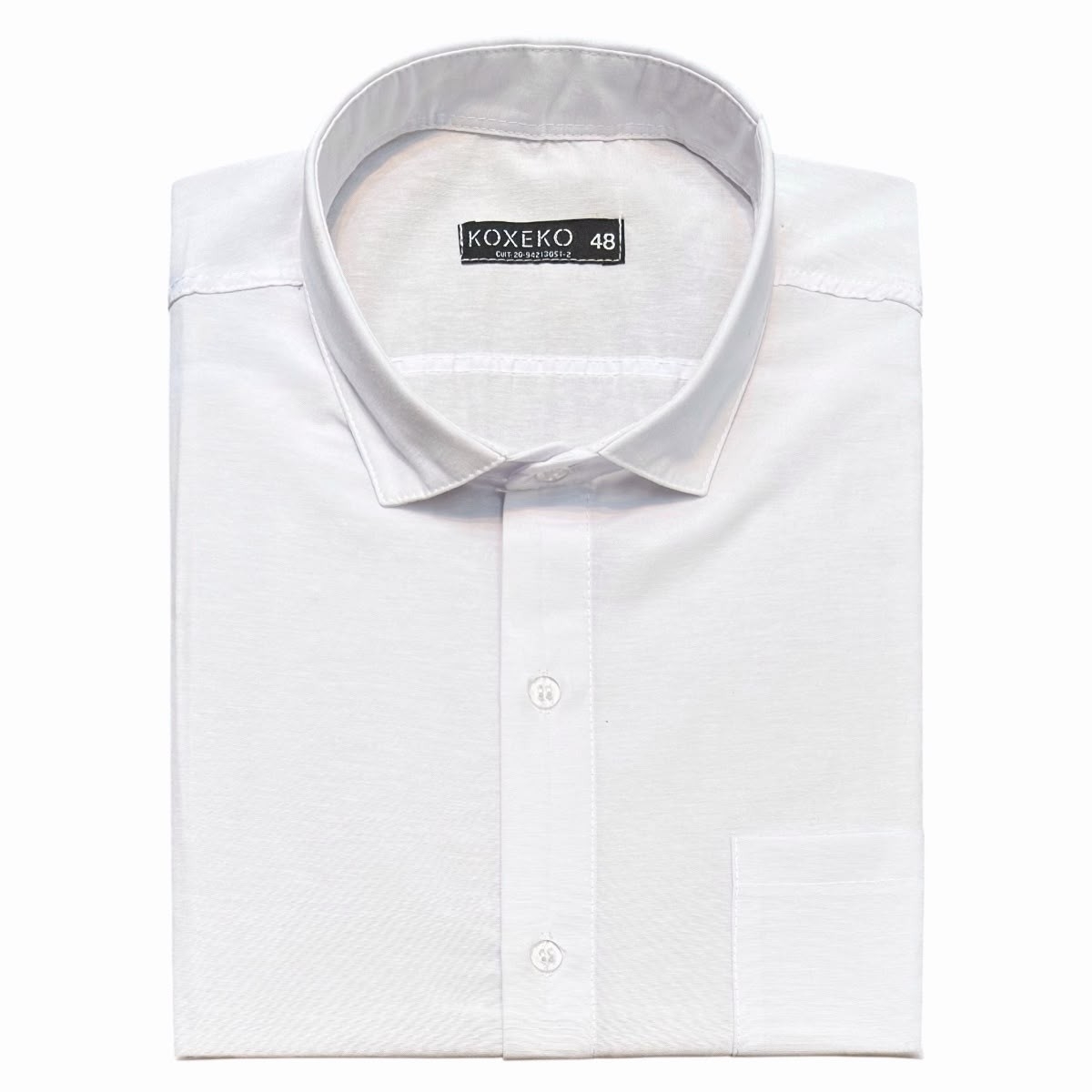 Camisa Liso Rígido Tallas Especiales - Imagen 7