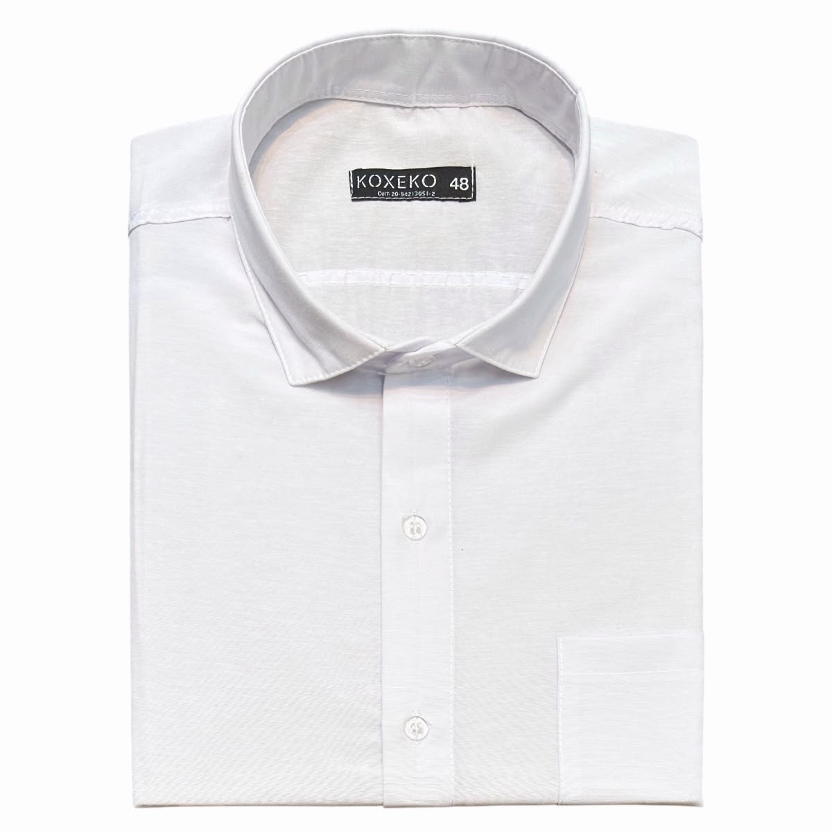 Camisa Liso Rígido Tallas Especiales - Imagen 5