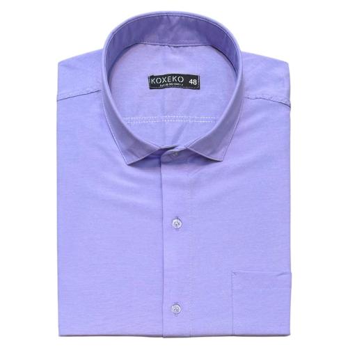 Camisa Liso Rígido Tallas Especiales - Miniatura 5
