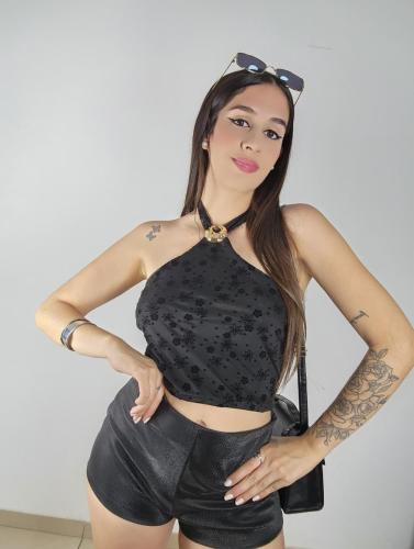 Top con Axesorio Tira Cuello - Miniatura 2
