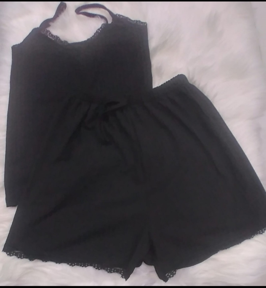 Pijamas de Morley Musculosa y Short Largo  del Talle 1 al 7 - Imagen 2