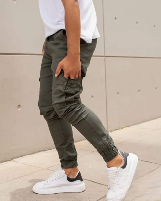 Jogger Cargo Gabardina - Imagen 2