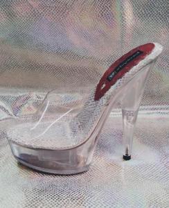Sandalias con Base Acrilica. Se Hace por Pedido Personalizada - Miniatura 2