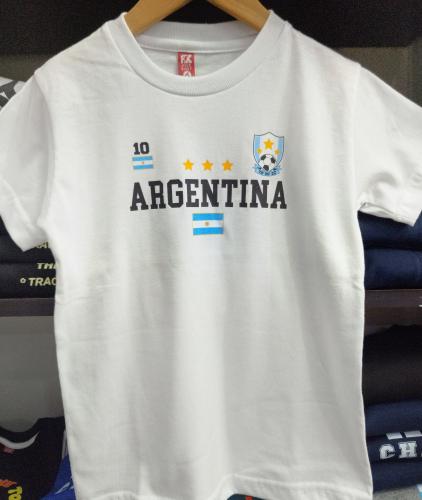 Remeras Argentina Algodón