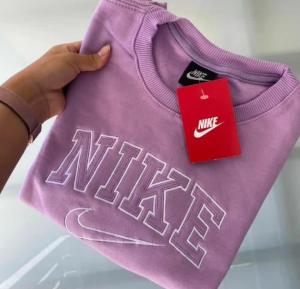 Buzó Frisado de Dama Nike Estampado - Miniatura 2