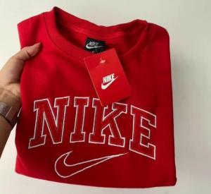 Buzó Frisado de Dama Nike Estampado - Miniatura 3