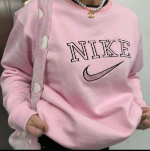 Buzó Frisado de Dama Nike Estampado - Miniatura 4