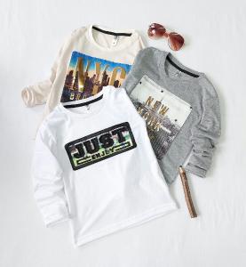 Camisetas Aplique Niño