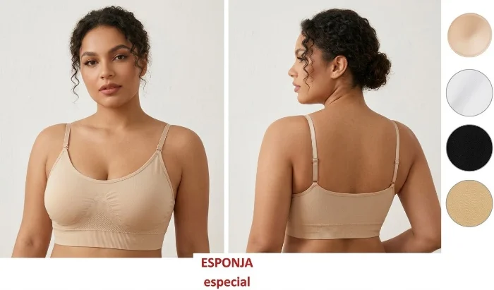 Corpiño Top Deportivo Talle Especial