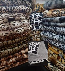 Frazada Doble Animal Print Corderito