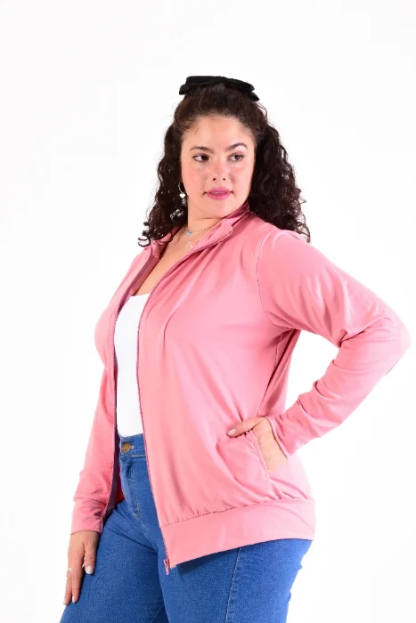 Campera Modal Gamuza