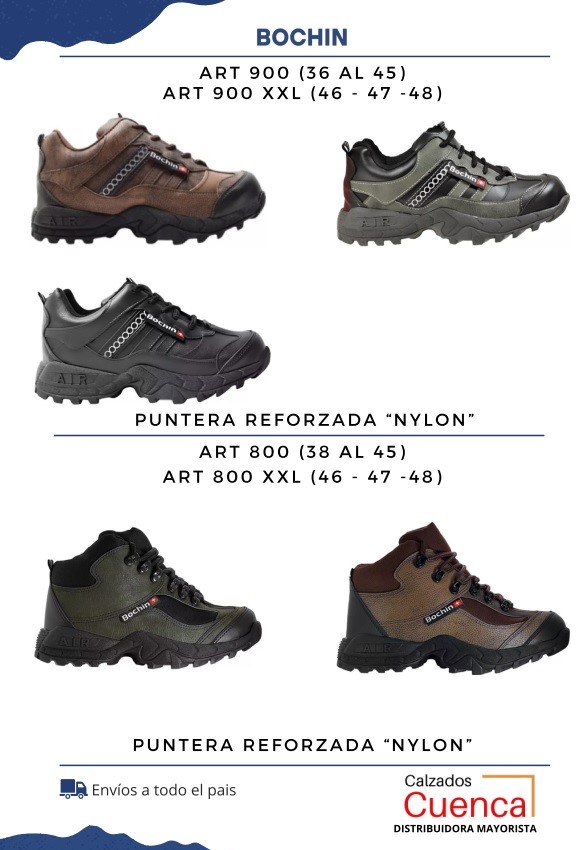 Zapatillas Bochin de Trabajo Trekking Puntera Reforzada Art.900 (36 al 48) - bochin%20800%20900.jpg