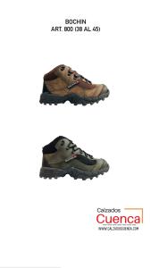 Borcego Bochin Trabajo Trekking Punetera Reforzada Art.800 (38 al 46) - Miniatura 7