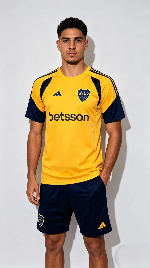 Remeras Deportivas Bordadas Boca - Imagen 2