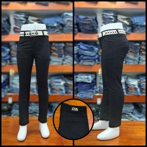 Pantalon Corte Chino Negro Nene