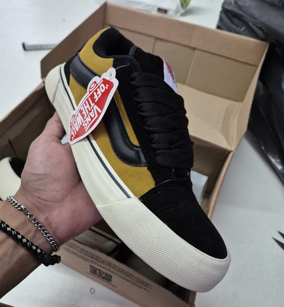 Vans Knu Premium Mostaza/negro - Imagen 2