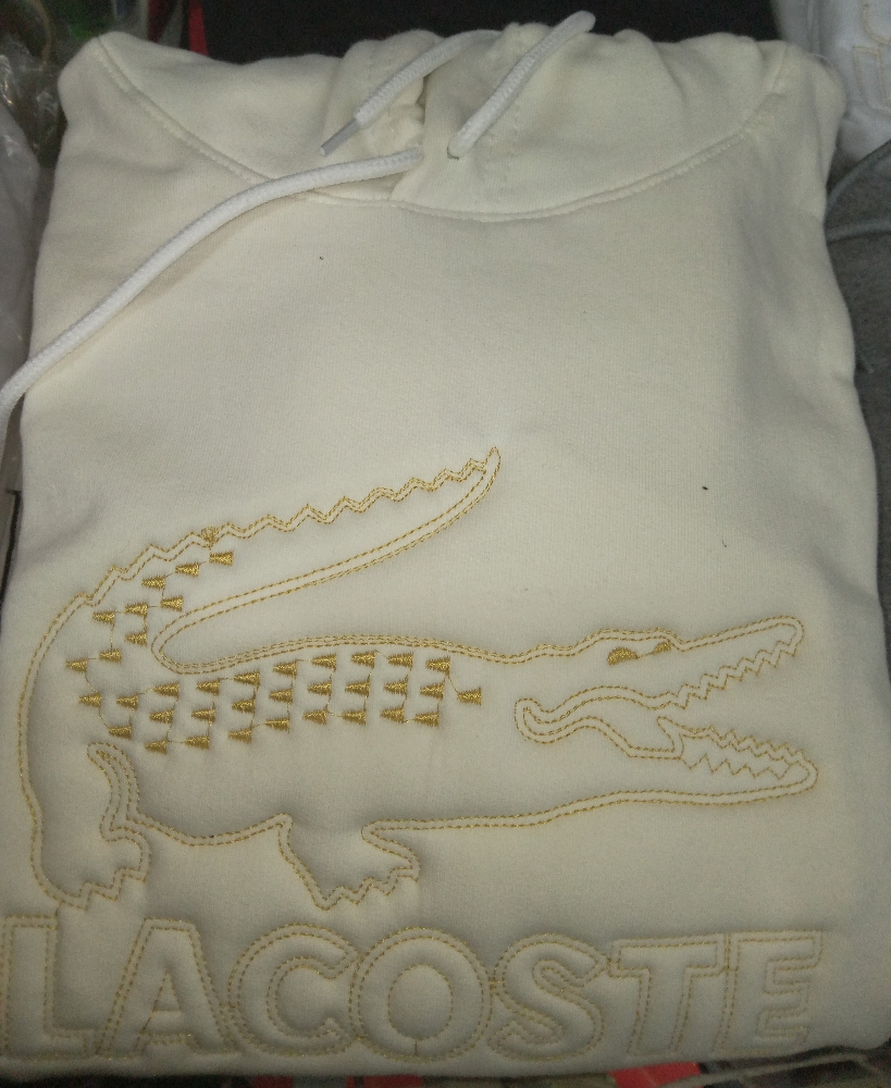 Buzos Lacostes Bordados - Imagen 1