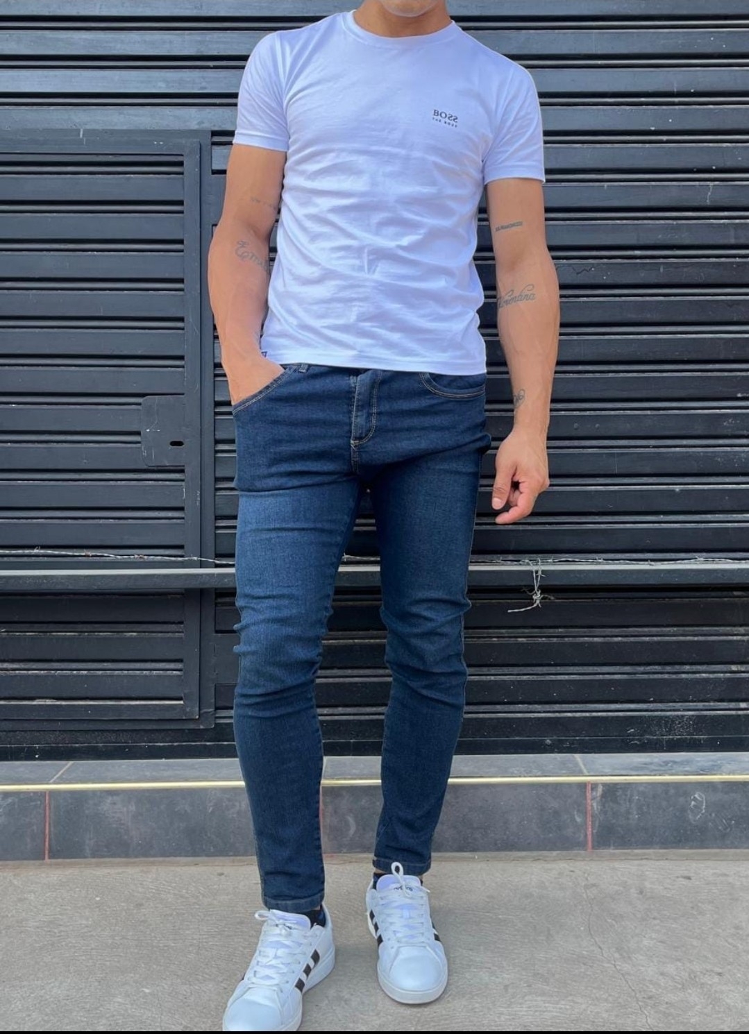 Jeans Semi Chupin Elastizado - Imagen 4