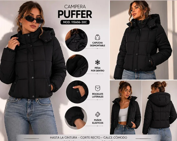 Art.campera con Piel