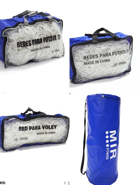 Red , Fútbol/vóley /bolso Pelotero