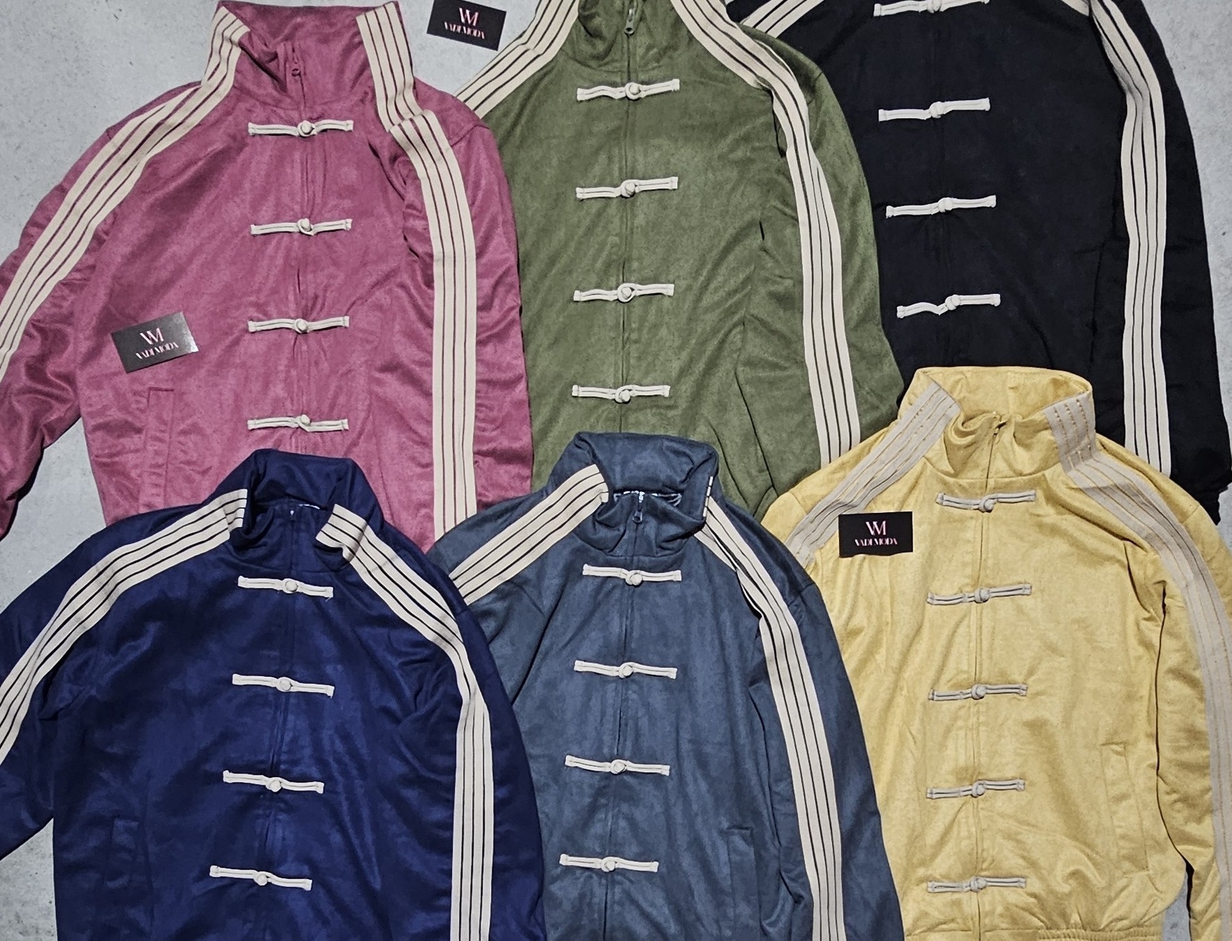 Campera Gamuza 4 Lineas - Imagen 2