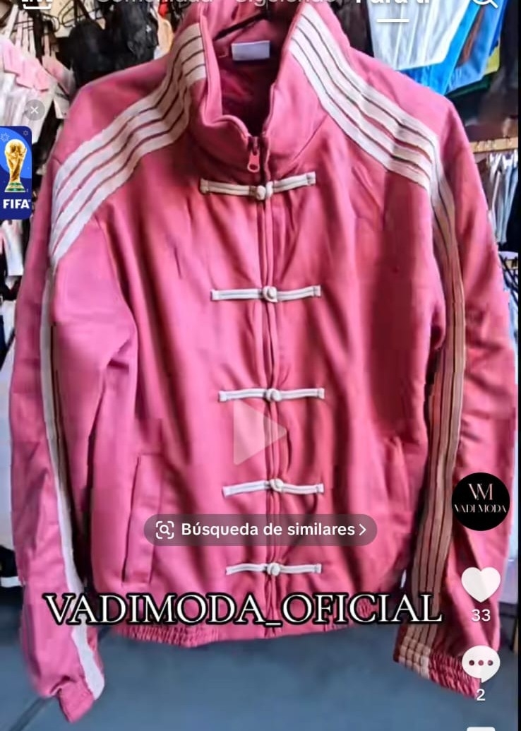 Campera Gamuza 4 Lineas - Imagen 3