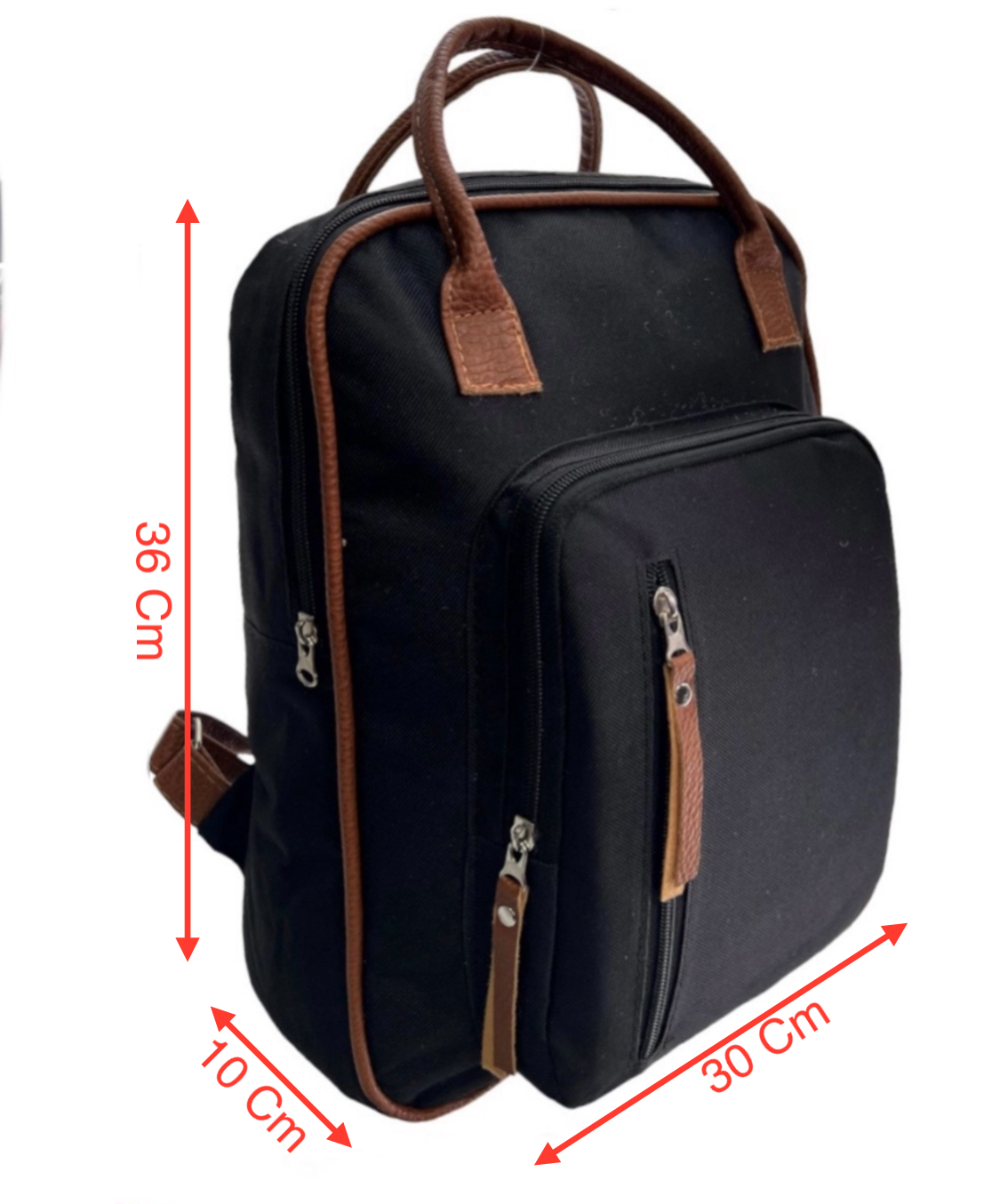 Mochila Cordura Combinada con Cuero Pu - IMG_7632.jpeg
