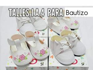 Zapatito de Bautizo No Caminante