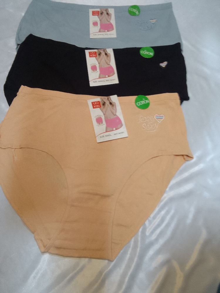 Bombacha de Sra Talles Grande Marca Cotton - Imagen 2