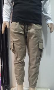 Jogger Cargo de Gabardina Elastizada