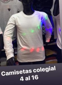 Camisetas Lisas Blancas