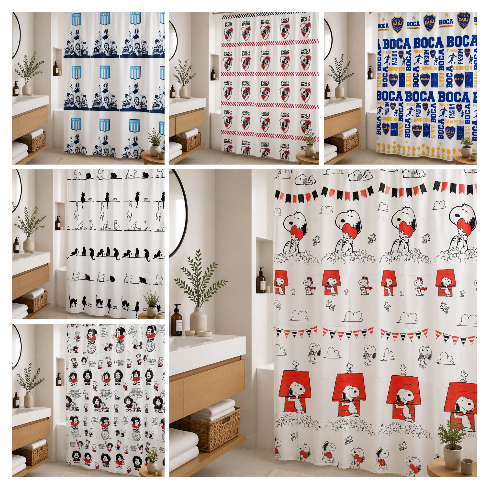 Cortinas de Baño - Imagen 2