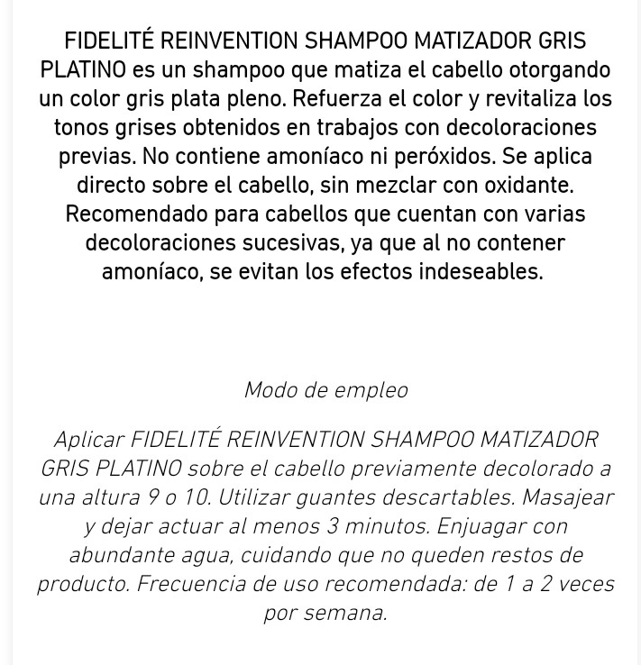 Ultra Black Shampoo Matizador Negro 230 - Imagen 3