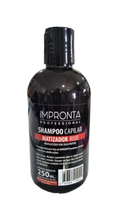 Impronta Shampoo Matizador Rojo X 250 Ml