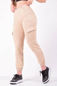 Jogger Beige Elastizado