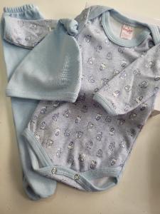 Ajuar de Bebe Art 75.3p Ml Body+.gorro+ Mediosito - Miniatura 3