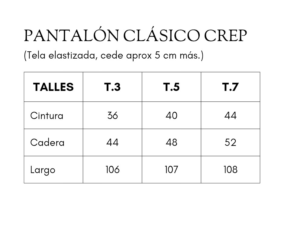 Pantalón Sastrero Crep - Imagen 4