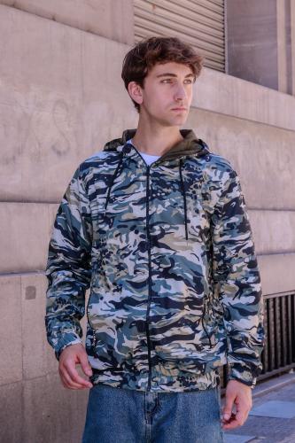 Campera Impermeable Reversible
